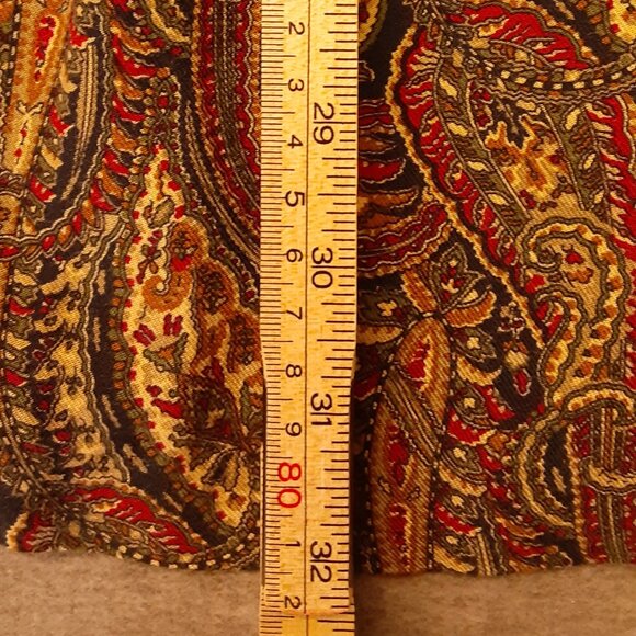 Koret Woman's Ankle Length Skirt Size 12, Fall colors, Zip/Button, Pockets - Picture 5 of 7